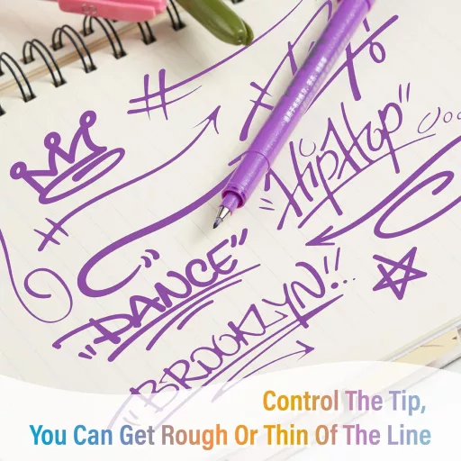 Maikedepot set od 15 raznobojnih flomastera za kaligrafiju za početnike