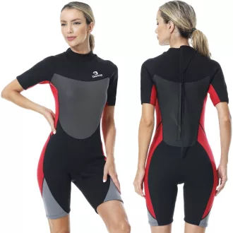  Owntop 3/2mm Neoprén Wetsuit Férfi és Női Búvárkodáshoz, Szörfözéshez