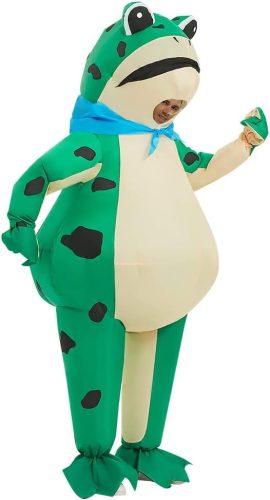 Felfújható béka jelmez felnőtteknek - Vicces Halloween kosztüm