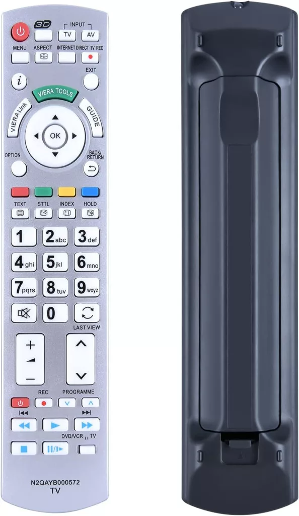 ALLIMITY N2QAYB000504 Afstandsbediening Vervangen voor Panasonic Plasma