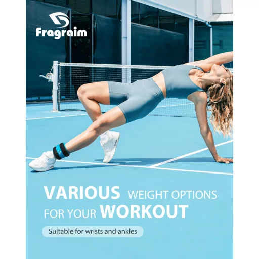 Gama Fragraim de greutăți pentru încheieturi și glezne, 1-10 kg, pentru antrenament fitness