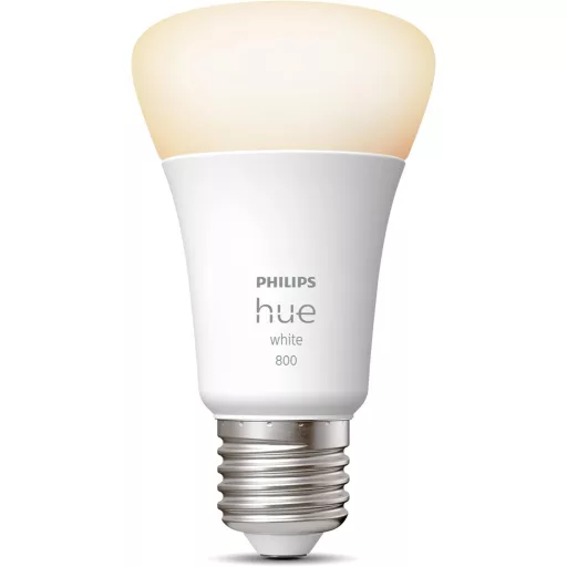 Philips Hue E27 okos LED izzó, dimmelhető meleg fény, Bluetooth, Alexa
