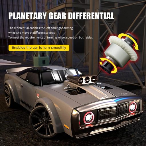 BootyBay RC Drift Autó 1:16 2.4GHz 35km/h 4WD LED Fénnyel Verseny Terepjáró