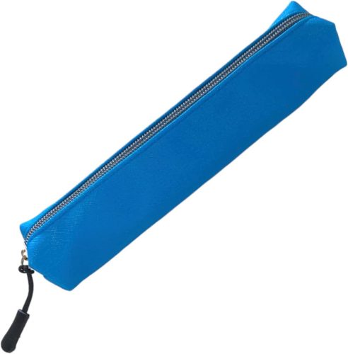 Penar albastru cu fermoar BLUECHOLON pentru școlari