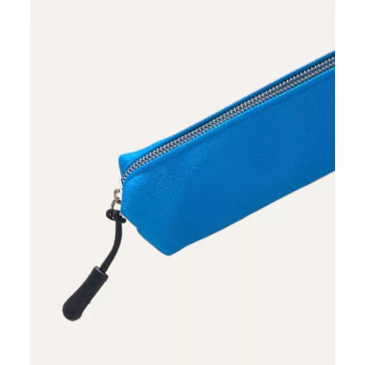 Plava pernica BLUECHOLON s patentnim zatvaračem za školarce