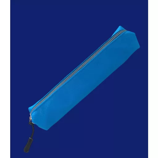 Plava pernica BLUECHOLON s patentnim zatvaračem za školarce