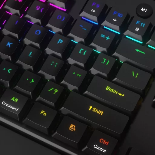Redragon K618 Horus Mechanikus RGB Gamer Billentyűzet Tri-Mode