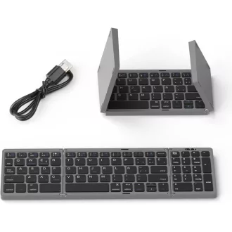   Tastatură portabilă pliabilă fără fir BRIMFORD cu layout spaniol