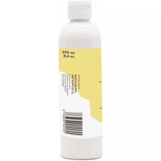 Nazca Colors Fehér Textil Festék 250ml - Ruha és Bőr Festésére, Pólók, Farmerek, Táskák, Cipők Dekorálásához - Kiváló Fedőképesség, Mosható
