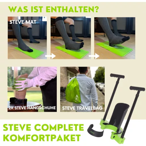 Steve Complete Kompressziós Harisnya Fel- és Levételi Segédeszköz S méret