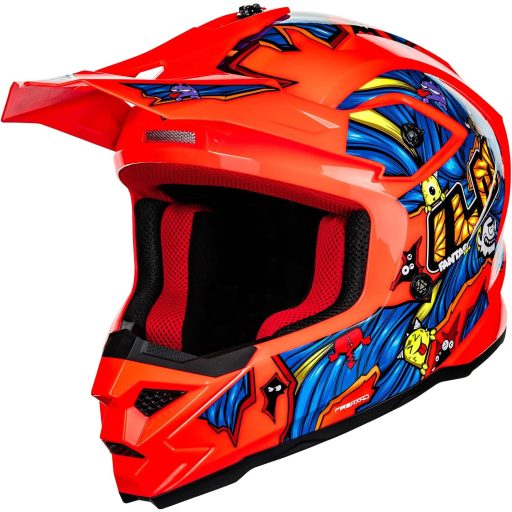 ILM Fullface MTB Motocross Sisak Gyerek Kerékpár Downhill Quad Enduro ECE22.06