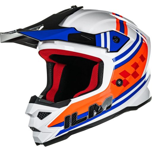 ILM Fullface MTB Motocross Sisak Gyerek Kerékpár Downhill Quad Enduro ECE22.06