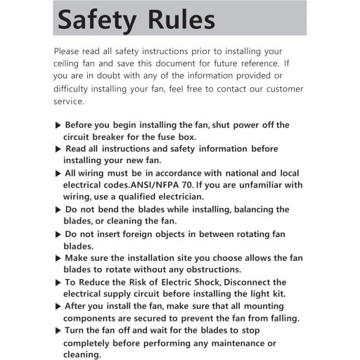 CANEOE LED Mennyezeti Ventilátor Távirányítóval, Csendes DC Motor, 106 cm Dimmelhető Lámpa