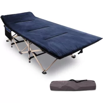   REDCAMP XXL összecsukható kemping ágy 190x71 cm matraccal felnőtteknek