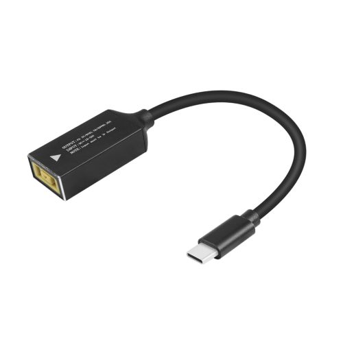 GINTOOYUN PD65W Lenovo Négyzetes USB-C Töltőkábel Laptopokhoz, Telefonokhoz és Tabletekhez - 18cm Univerzális Adapter 65W Teljesítménnyel