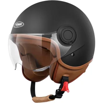   YEMA DW-631 Jet prilba na skúter a motocykel ECE 3/4 otvorená unisex