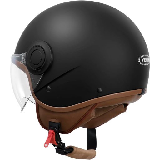 YEMA DW-631 Jet Sisak Robogó Motorkerékpár ECE 3/4 Félig Nyitott Unisex