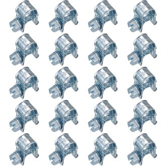   ywchoshe 20db Mini Csőbilincs Üzemanyag Injektoros Csatornához 7-9mm Állítható