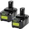 Acumulator Litiu Bonadget 2x 18V 5.5Ah pentru scule Ryobi P108 P107 P122 P104