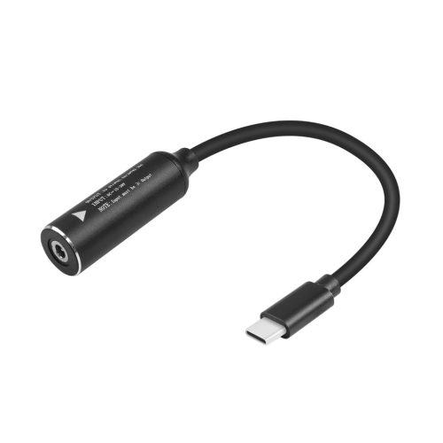 GINTOOYUN PD65W DC 3.5x1.35mm - USB-C Töltőkábel Laptopokhoz, Telefonokhoz és Tabletekhez, 18cm, 65W Teljesítménnyel