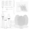 Set de Călătorie MyGadget 14 Piese - Recipiente de Călătorie și Borcănașe pentru Creme