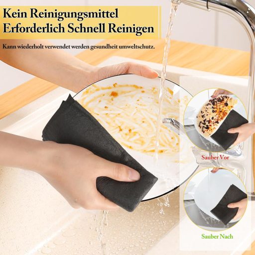 VEVOQIM 15 db vastagított mikroszálas tisztítókendő autóhoz, konyhához, üveghez