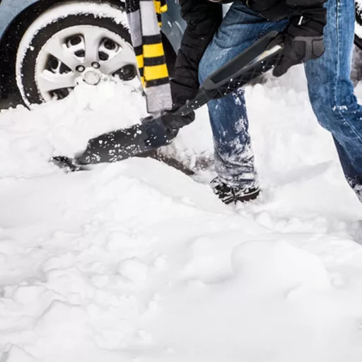 Skladacia lopata GREELUE záhradná rýľ z pevnej ocele na kempovanie lopata na sneh čierna