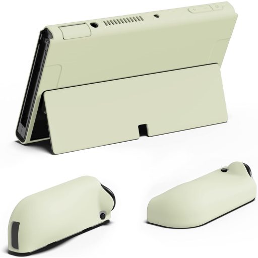 PlayVital ZealProtect mekana zaštitna maska za Nintendo Switch OLED s kapicama za Joy-Con i zaštitnim poklopcima za gumbe