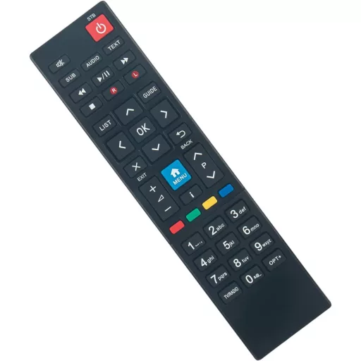 Diaľkový ovládač Vinabty RM-M04 pre satelitné prijímače Humax HD Nano Eco - Kompatibilný s modelom HD6400S - Univerzálny náhradný diaľkový ovládač