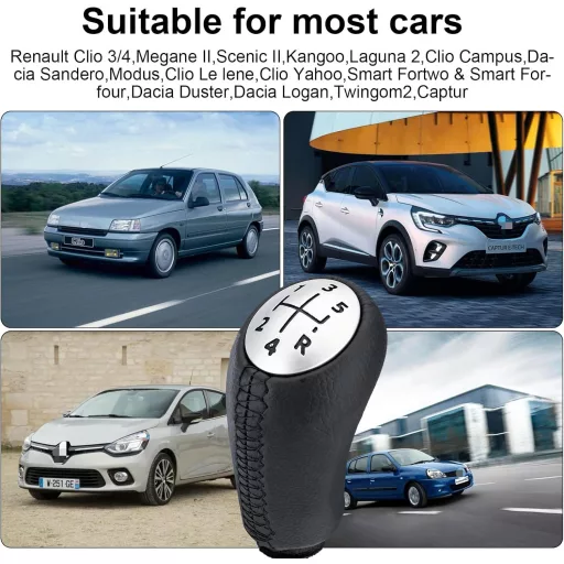 OBEST váltógomb Renault Clio 2 3 4 Megane Laguna Kangoo Scenic