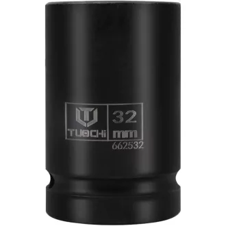   XRMXF Cheie tubulară de impact hexagonală 3/4 inch, scurtă, 32mm