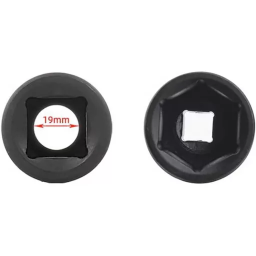 XRMXF Cheie tubulară de impact hexagonală 3/4 inch, scurtă, 32mm