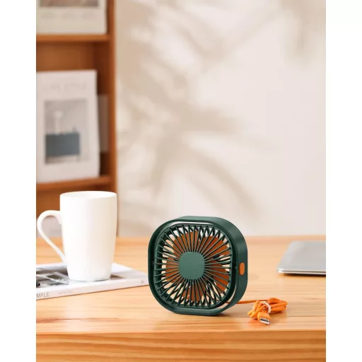 benpen Mini USB Asztali Ventilátor 3 Fokozat Csendes Hordozható Irodai Asztali Ventilátor
