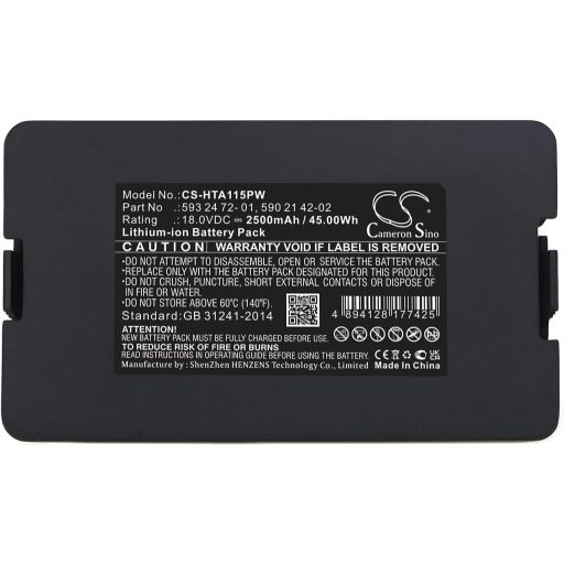 Cameron Sino baterija za Husqvarna Automower 115H, 305, 310, 520, Sileno Life