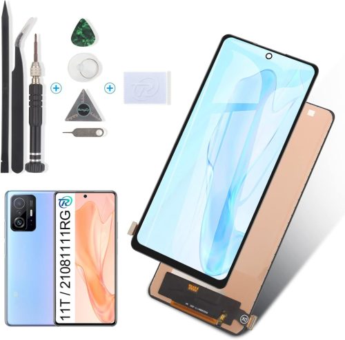 RongZy Xiaomi 11T LCD Kijelző Csere - Érintőképernyős Digitalizáló Fekete Színben, Szerszámokkal, 21081111RG Modellhez

AI: I've created a H