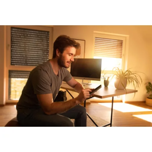 Homepilot Premium Pametni Timer Prekidač - Bežični Kontroler Motora za Roletne, Daljinski Upravljač, 80x80 mm, Bijeli, za Upravljanje Roletnama 10502001