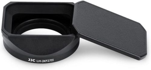 Fujifilm XF 27mm F2.8 R WR objektívhez JJC fém napellenző és sapka