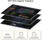 RK ROYAL KLUDGE RK84-DE 75% Kompakt Mechanikus Gamer Billentyűzet, Kék Kapcsolók, RGB Háttérvilágítás, Bluetooth/2.4GHz, Mac és Windows Komp