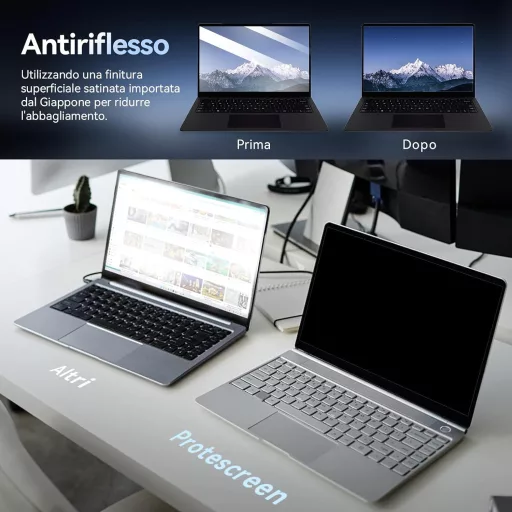 Protescreen 13,3" monitorový filter na notebook, ochrana súkromia, filter modrého svetla