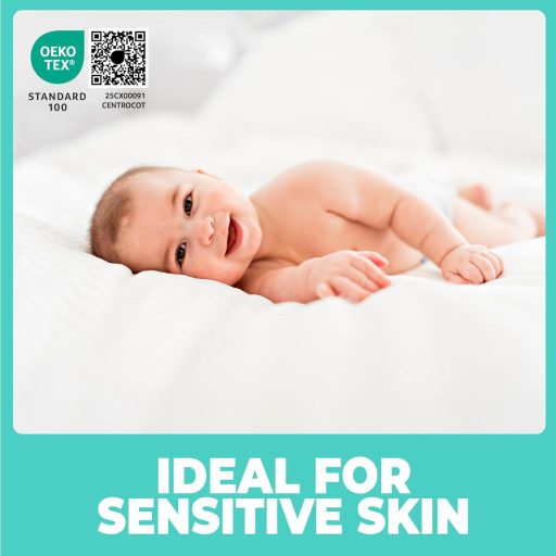 Flowen vízálló matracvédő 90x190 cm pamut terry hipoallergén légáteresztő