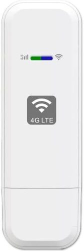 HOSAYA 4G USB WiFi Router SIM Kártya Foglalattal - Hordozható Hotspot Modem, Nagy Sebességű Mobil Internet, Utazáshoz Ideális Mini Modem