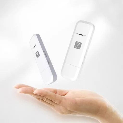 HOSAYA 4G USB WiFi Router SIM Kártya Foglalattal - Hordozható Hotspot Modem, Nagy Sebességű Mobil Internet, Utazáshoz Ideális Mini Modem