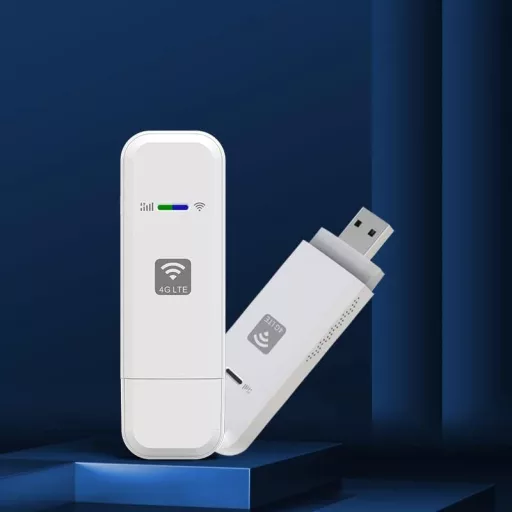 HOSAYA 4G USB WiFi Router so slotom na SIM kartu – Prenosný hotspot modem, vysokorýchlostný mobilný internet, ideálny mini modem na cestovanie
