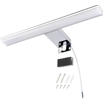   da LIGHT LED Tükör Lámpa 30 cm 580 lm Fürdőszoba Világítás IP44 Semleges Fehér Chrome