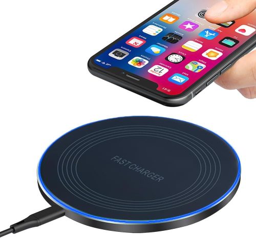 HONGYEE 20W Vezeték Nélküli Gyorstöltő Állomás - Indukciós Töltőpad iPhone 16/15/14/13/12, Samsung Galaxy S24/S23/S22/S21 Készülékekhez