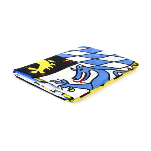 HPMAISON Bavarska Zastava 90x150 cm - UV Otporna Dekoracija za Oktoberfest Pivski Festival s Mjedenim Prstenovima za Vrt, Balkon, Vanjske i Unutarnje Prostore
