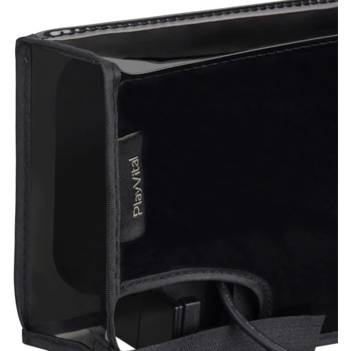 Husa de protecție PlayVital pentru dock Nintendo Switch & OLED, rezistentă la apă și praf, neagră