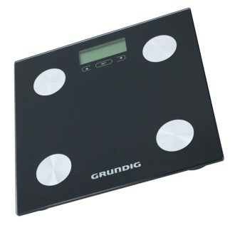   Grundig digitális személyi mérleg testanalízissel, 12 felhasználó memória, 180 kg, fekete