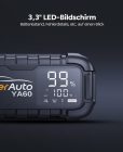 Yaber 6000A-os autós indításrásegítő powerbank, 45W gyorstöltéssel és LED lámpával