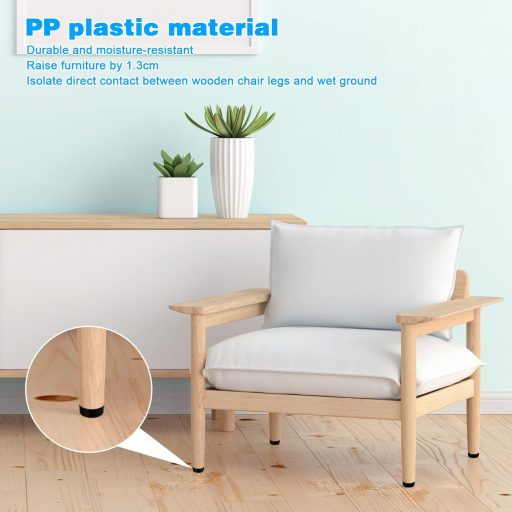 Zocipro 24 db bútor láb 33mm, csavarható bútor görgő, csúszásmentes szekrény láb